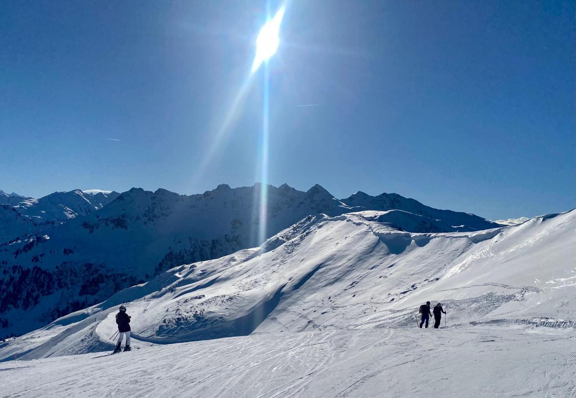 Haus Hislop Lägenhet Inneralpbach Exteriör bild
