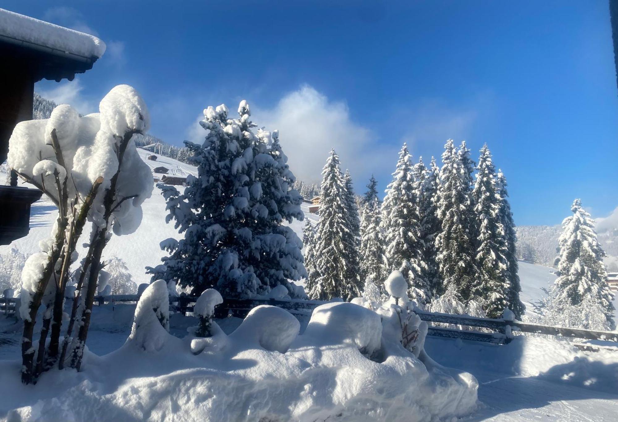 Haus Hislop Lägenhet Inneralpbach Exteriör bild